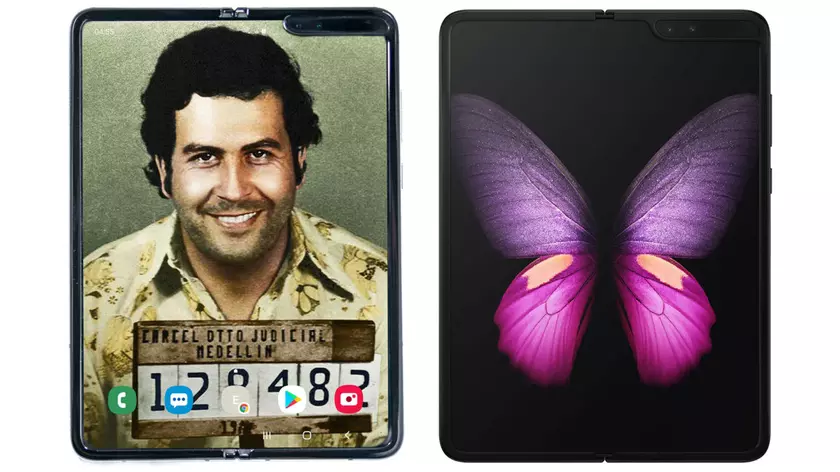 Escobar Fold 2 в честь Пабло Эскобара — на самом деле Samsung Galaxy Fold, и никто этого не скрывает!