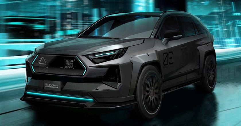 Погрузитесь в мрак: первый взгляд на интерьер Toyota RAV4 Dark Side Performance