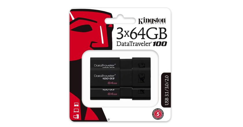 Hub USB Kingston Technology DataTraveler da 64 GB per dj