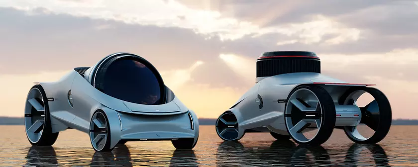 Дизайнер продемонстрировал концепт автомобиля для изучения Вселенной