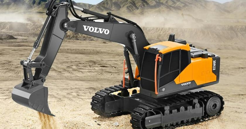 DOUBLE E Volvo heavy duty rc excavator