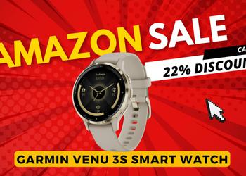 Garmin Venu 3S Smart Watch - $100 Discount! Don't miss it!