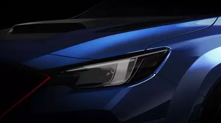 Subaru unveiled teasers of gasoline and electric STI concepts