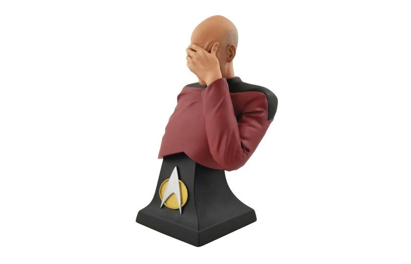 Коллекционная модель капитана Пикара, делающего фейспалм, как отличный подарок поклонникам Star Trek