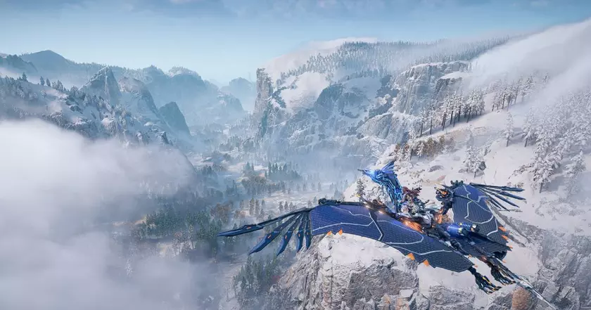 Взгляд на забытые территории в Horizon Forbidden West