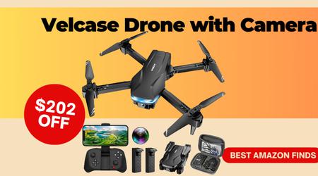 Velcase Drone with Camera - NOW $202 Discount!