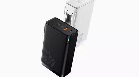Baseus announces 87W power supply with built-in 10000mAh battery and two USB ports