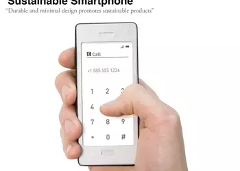 Концепт дешёвого жизнеспособного смартфона с E-Ink-экраном