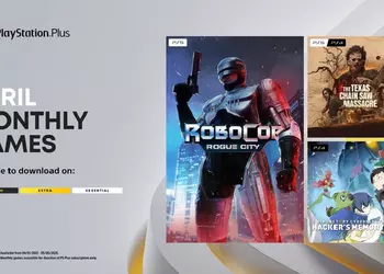 Подписчики всех тарифов PS Plus получили доступ к RoboCop, Digimon и Texas Chainsaw Massacre