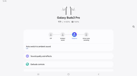 L'app Galaxy Buds 3 Pro Manager è stata aggiornata per adattarsi al design di One UI 7.0