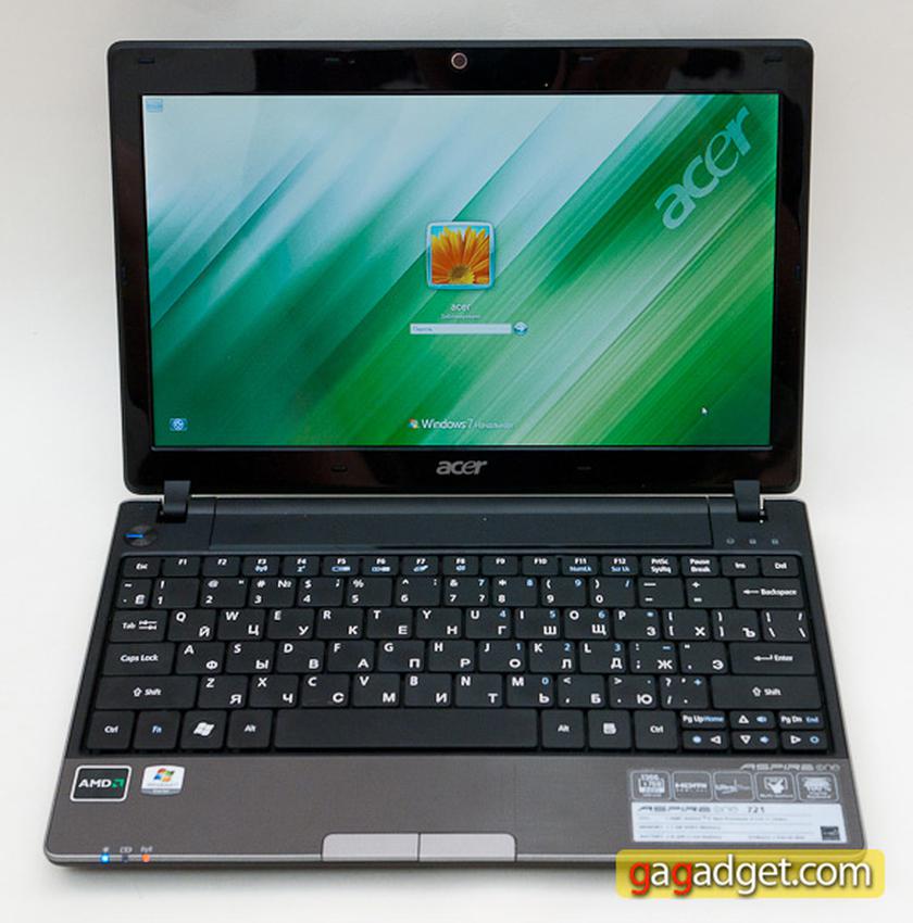 Acer aspire one 721 не включается