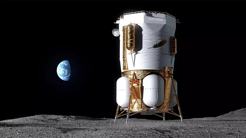 Blue Origin Blue Moon MK1 lunar module