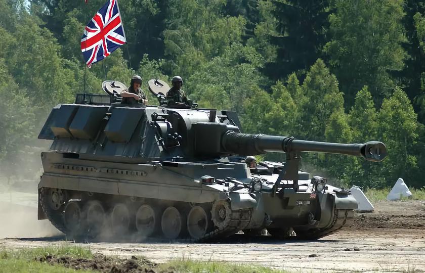 Ukrainisches Militär lernt in den kommenden Tagen den Umgang mit der britischen AS90 SAU