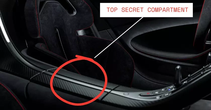 Bugatti рассказала, где находится секретный ключ скорости гиперкара Tourbillon