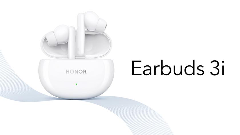 Honor Earbuds 3i: TWS-наушники с ANC, Bluetooth 5.2 и автономностью до 32 часов за $70