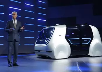 Volkswagen представит футуристический электрокар на автопилоте с именем Sedric