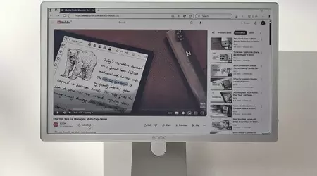 Boox has introduced the Mira Pro Color, the first monitor with a colour E-Ink screen
