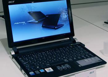 Дюйм толщины: Acer Aspire One D250 засветился в Японии