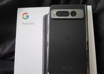 One customer received the foldable Pixel Fold smartphone early and showed it live: there is still a crease in the screen