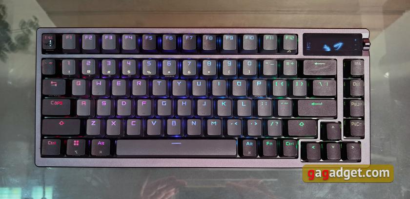 ASUS ROG Azoth review: an uncompromising mechanical keyboard for gamers that you wouldn't expect-38