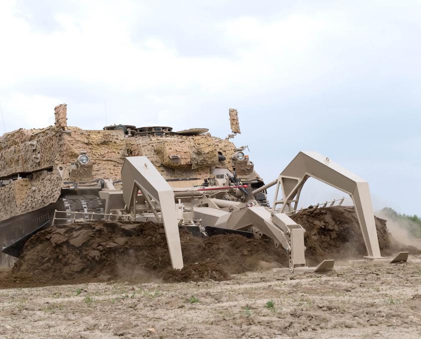 Ucrania recibe de Alemania vehículos blindados antiminas Wisent 1 MC