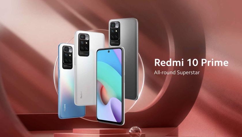 Xiaomi представила Redmi 10 Prime с экраном на 90 Гц, чипом MediaTek Helio G88 и батареей на 6000 мАч за $170
