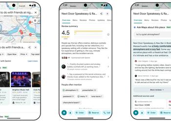 Google внедряет чат-бот Gemini для поиска в Google Maps