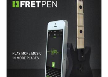 Однострунная карманная гитара FretPen для iPhone