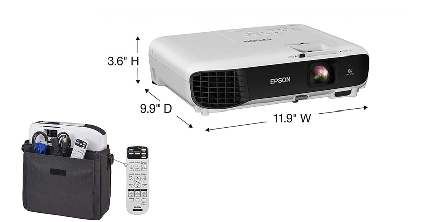 Epson EX3260 movie projector under 200