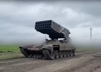 Россияне обстреляли собственную пехоту термобарическими ракетами с тяжёлой огнемётной системы ТОС-1А