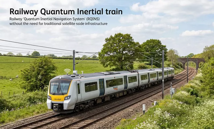 Больше никаких «потерянных» поездов: Британия тестирует квантовую навигацию