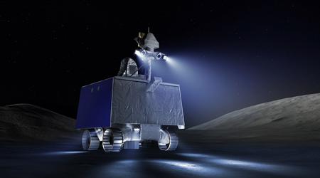 NASA is building a 450kg VIPER rover with headlights to search for water in craters on the moon - the $500m mission will begin in 2024