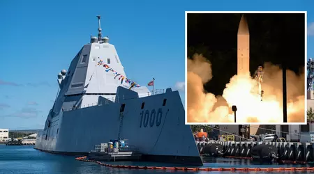 Lockheed Martin received $315 million to develop a non-nuclear hypersonic Conventional Prompt Strike weapon for the Zumwalt destroyers and Virginia Block V nuclear-powered submarines