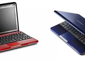 Нетбуки MSI Wind U130 и U135 на Atom N450