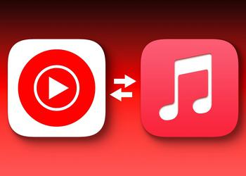 Вы теперь можете переносить плей-листы с Apple Music в YouTube Music