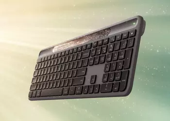 Без кабелей и батареек: Logitech выпустила клавиатуру со встроенной солнечной панелью