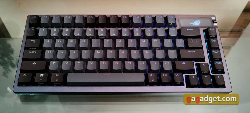 Análisis del ASUS ROG Azoth: un teclado mecánico sin concesiones para jugadores que no te esperarías-11