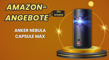 Anker Nebula Capsule Max Mini-Projektor – Heute 120€ günstiger!