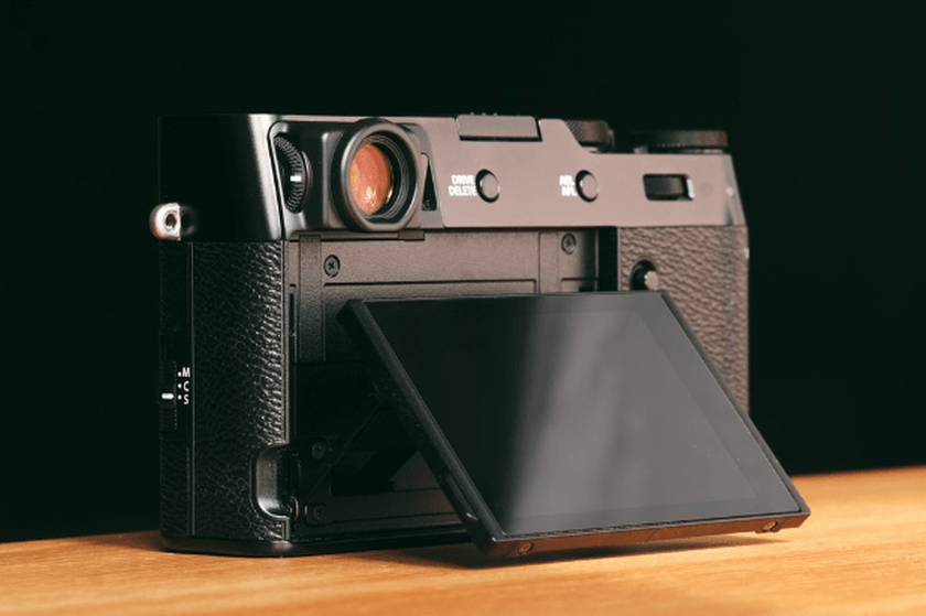 Fujifilm X100V camera for retro photos