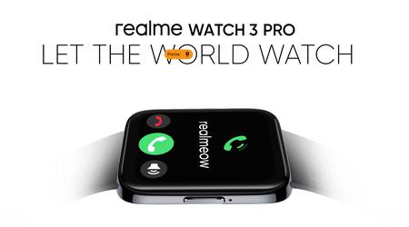 It's official: realme Watch 3 Pro with a large AMOLED screen, GPS and calling function will be unveiled on September 6