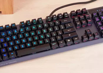 ASUS ROG Strix Scope RX Review: an Opto-Mechanical Gaming Keyboard with Water Protection