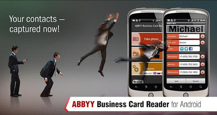 abbyy business card reader for android