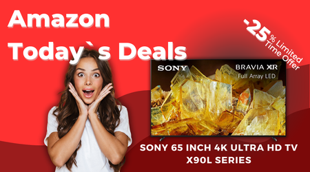 Sony 65" 4K Ultra HD X90L Series TV – Claim 25% Off and Save $301.99!