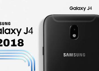 Samsung Galaxy J4 (2018) appeared on the "live" images