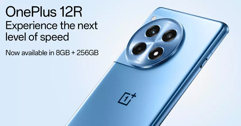 OnePlus 12R получил новую модификацию памяти с 8 ГБ ОЗУ и накопителем на 256 ГБ