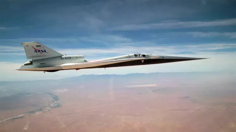 NASA X-59 підібрав шасі: надзвуковий «тихохід» ...