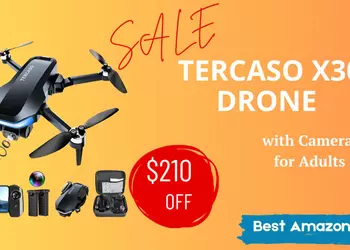 Tercaso X30 Drone with Camera for Adults - $210 Off Don't miss it!
