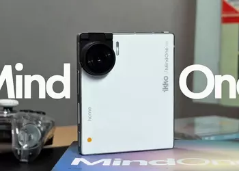 iKKO MindOne Pro: real sapphire glass, but the rotating camera snaps under pressure