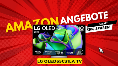 LG OLED65C31LA 65 Zoll OLED TV – Gigantische 1.900€ Ersparnis!