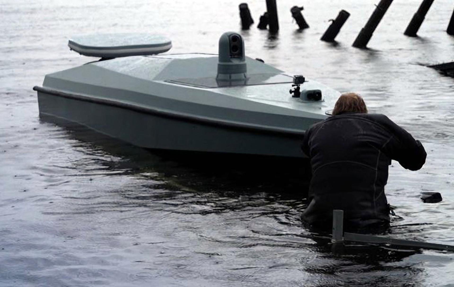 The AFU showed the Ukrainian marine drone MAGURA V5, which can hit ...